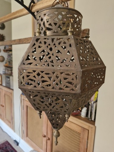 Moroccan pierced brass - moroccan,