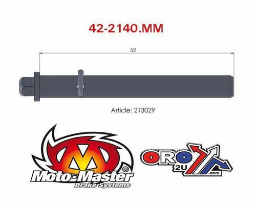 Brake pad pin rear - pin, kawasaki