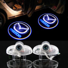 2X NEW LED Car Door Ghost Shadow Projector Puddle Lights HD For Mazda RX-8 CX-9