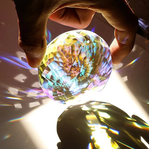2pcs crystal sun catchers - 2pcs,