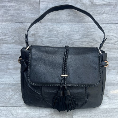 Bennett black leather - l,