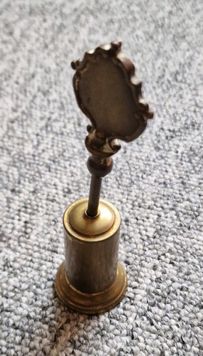Vintage brass fireplace hearth - brass,
