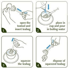 TEA BAG STRAINER PERFECT TEA