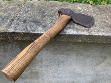 Splitting Old Hand Axe Hatchet