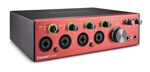 Focusrite clarett 4pre - focusrite, clarett+
