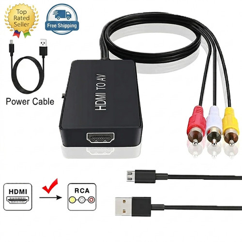 Hdmi converter 1080p rca - to,