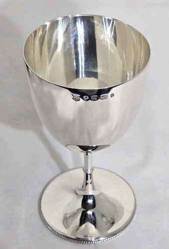 Sterling silver goblet - silver,