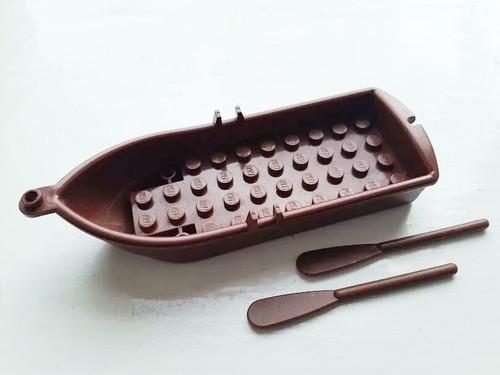 Lego boat with oars - , 2551