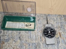 CALIBRATED Halda Haldex AB 100 to 500 grams 2-1/2" Dynamometer Force Gauge