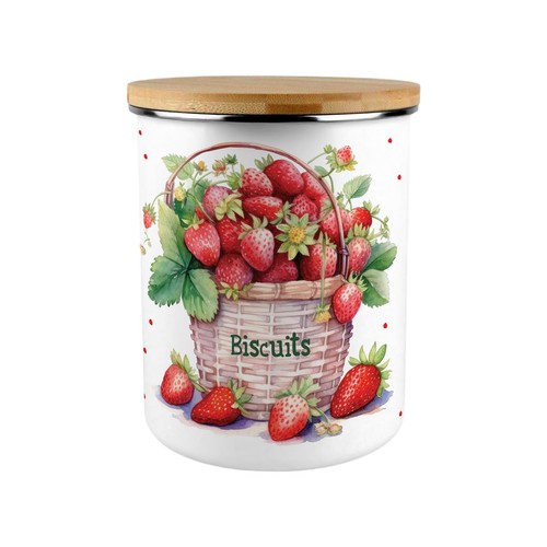 Extra large enamel biscuit - large,