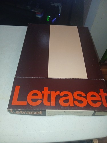 Lot sheets letraset - 45,