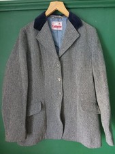 Caldene Show Jacket Size Medium Grey Womens Girls Equestrian Hunting