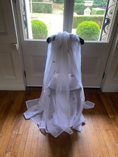 Vintage Pair White Voile