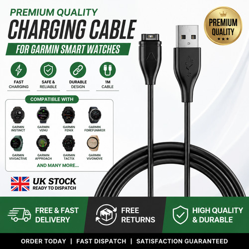 Pack charger lead for garmin - charger,