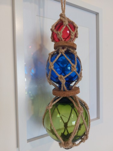 Glass buoy trio - glass, 3