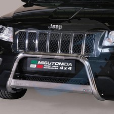 Jeep Grand Cherokee 2010-2014 Stainless Steel A-Frame Bull Bar