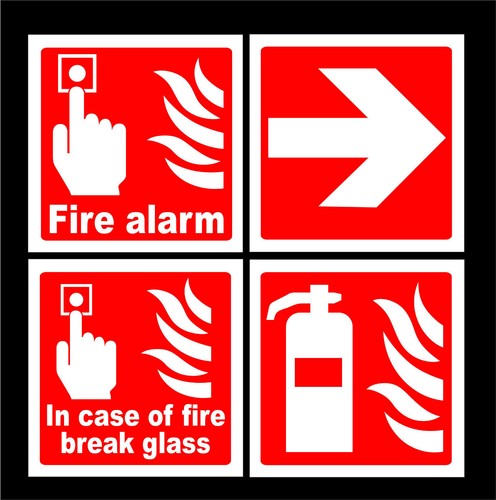 Fire alarm case of - fire,