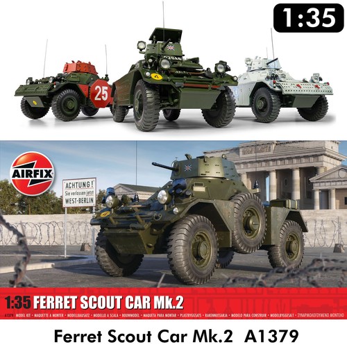 Airfix ferret scout car mk2 - scout,