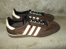 adidas Originals SL76 brown real suede trainers size 9 UK 43 Eur VGC