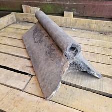 18" Gnarled Old Clay Reclaimed Roll Top Ridge Tile | Staffordshire Blue