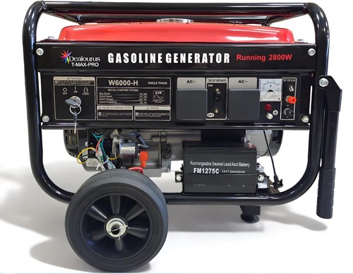 Portable petrol generator - petrol,