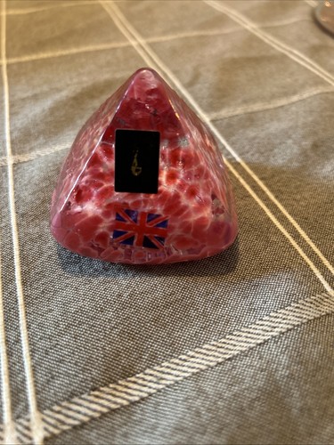 Langham glass paperweight - glass,