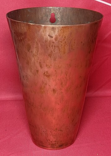 Vintage hammered copper wall - hammered,