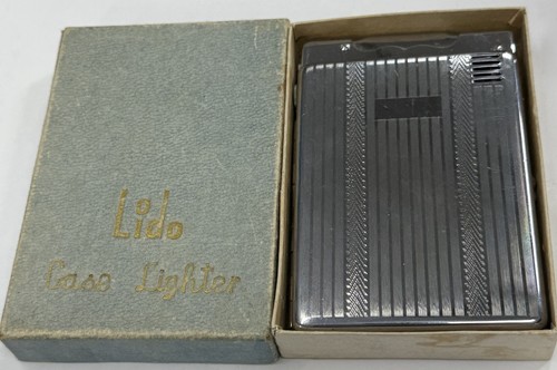 Vintage lido chrome cigarette - vintage,