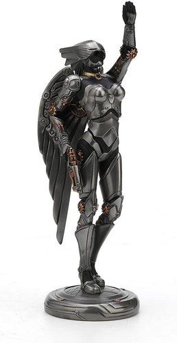 Steampunk iron maiden female - iron,
