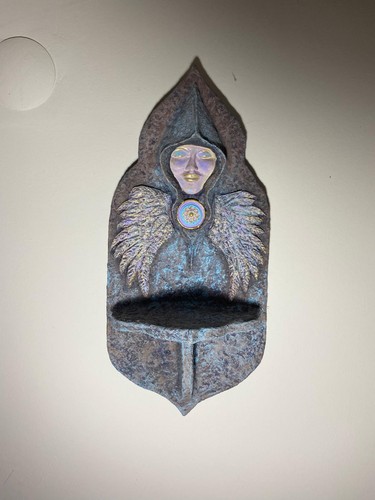 Wall shelf gothic angel - gothic,