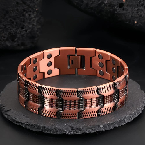 100 pure copper bracelet - copper,