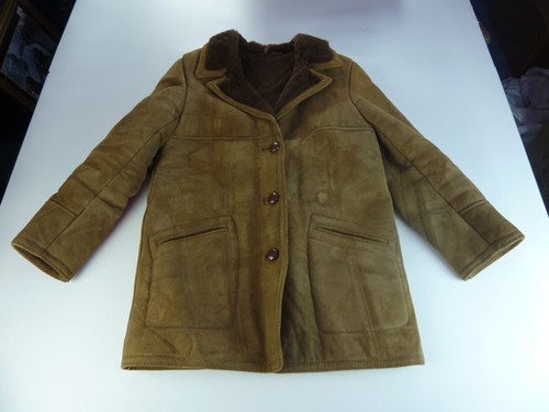 Vintage shearling coat - vintage,