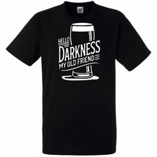 Guinness hello darkness my old friend t shirt