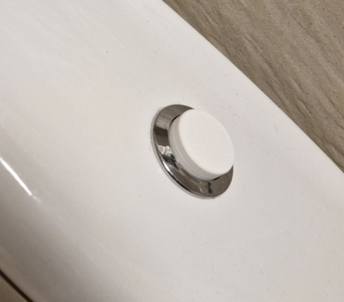 Universal toilet flush button - toilet,