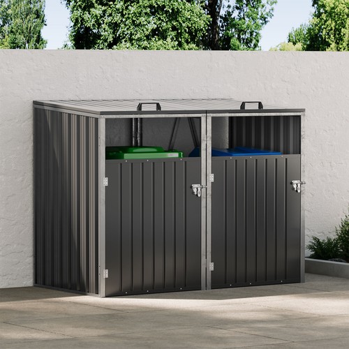 Double wheelie bin storage - wheelie,