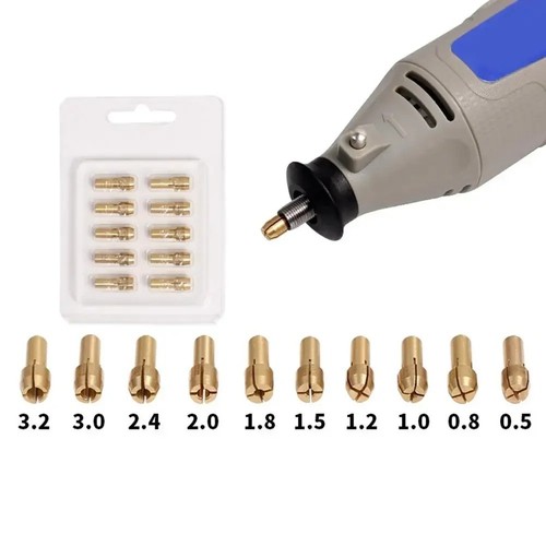 10x brass drill chuck collet - chuck,