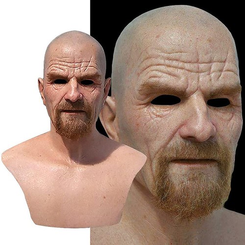 Realistic bald old - realistic, man