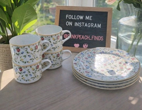 Vintage floral tea - x,
