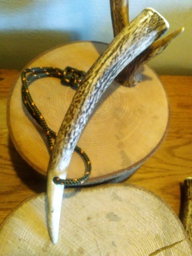 Handmade deer antler priest - handmade,