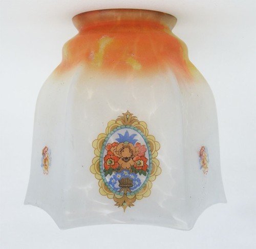 Elegant antique glass lamp - elegant,