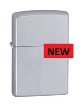 ZIPPO SATIN CHROME   LIGHTER