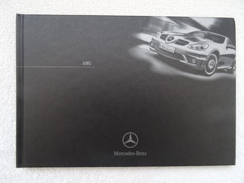 Mercedes amg hardback 110 page - amg,