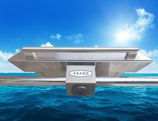 ASADO BOAT BBQ grill stainless steel rail portable Barbecue 22 & 25mm