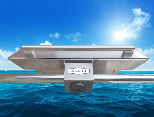 Asado boat bbq grill pre - grill,