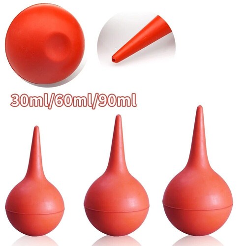 Rubber ear washing - rubber, syringe