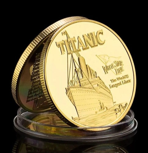 Coin titanic 1912 gold - -,