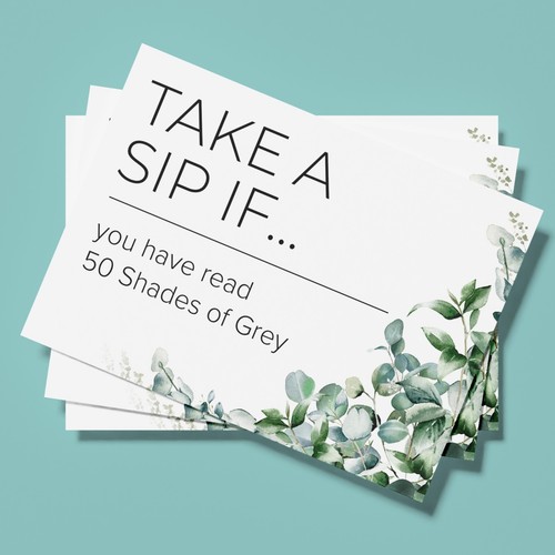Drink hen party games - hen,