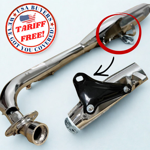 Exhaust muffler motorcycle - motorcycle, for