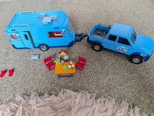 Playmobil truck and caravan - playmobil,