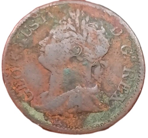 1822 king george - george, half
